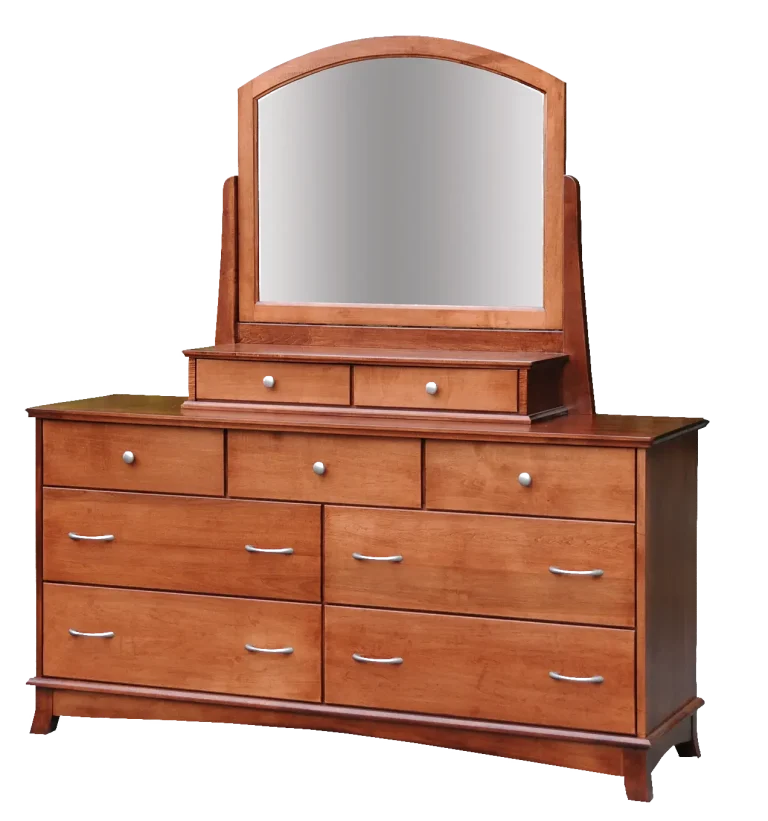 Amish Crescent 66″ Dresser