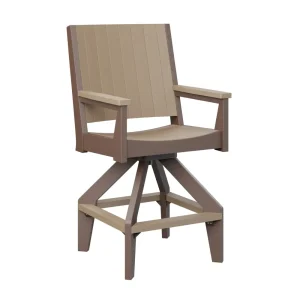 Bristol Swivel Bar Chair by Berlin Gardens