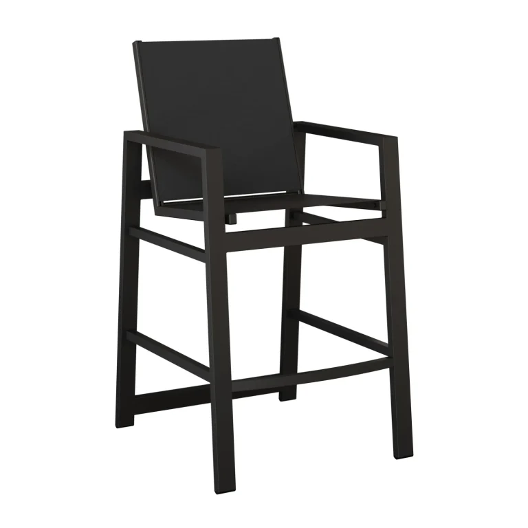 Vida Aluminum+Sling Bar Chair by Berlin Gardens