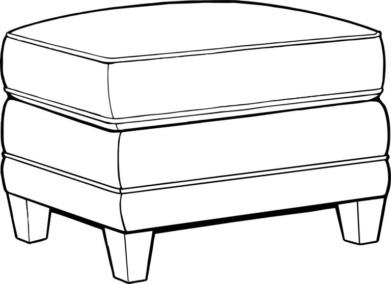 Style 366 Ottoman