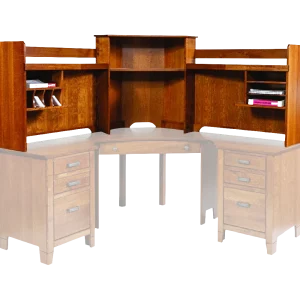 Amish Jacobsville Corner Hutch Top