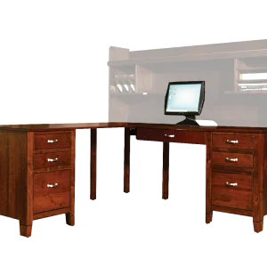 Amish Jacobsville Corner Computer Desk