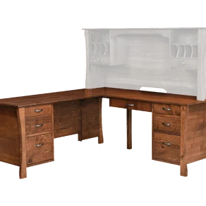 Amish Kapernaum Corner Computer Desk