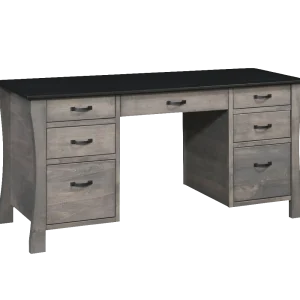 Amish Kapernaum Double Pedestal Desk
