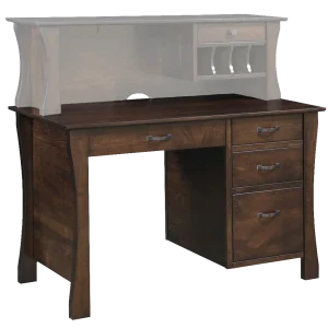 Amish Kapernaum Single Pedestal Desk