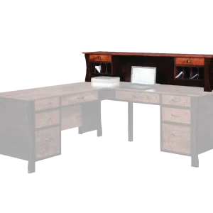 Amish Kapernaum Hutch Top (Finished Back Included)
