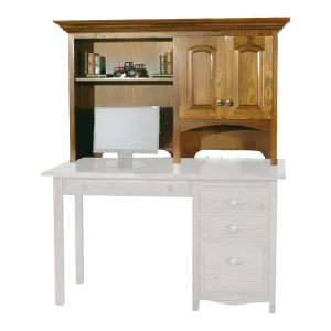Amish Laurel Hutch* for 52″ Desk