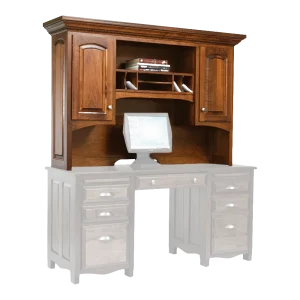 Amish Laurel Hutch* for 62″ Desk