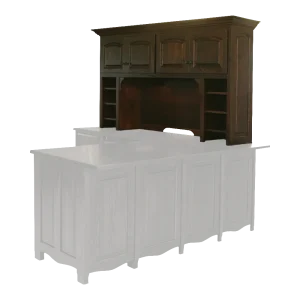 Amish Laurel Hutch* for 72″ Desk
