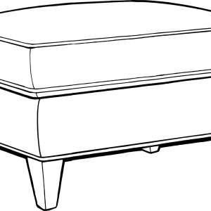 Style 933 Ottoman