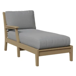 Classic Terrace Chaise Lounge with Right Arm by Berlin Gardens