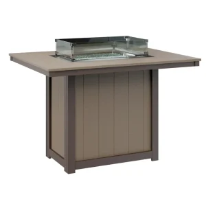 Donoma 42″ X 54″ Rectangular Counter Fire Table by Berlin Gardens