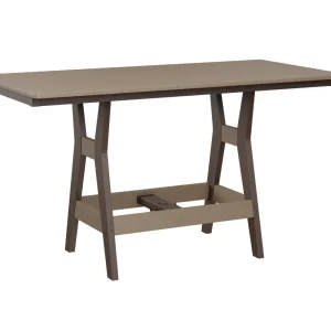 Harbor 33″ X 66″ Rectangular Dining Table by Berlin Gardens