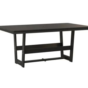 Hudson 40″ x 70″ Rectangular Dining Table by Berlin Gardens