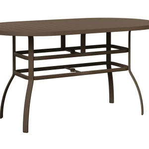 Murphy 42” X 76” Oblong Aluminum Bar Table by Berlin Gardens