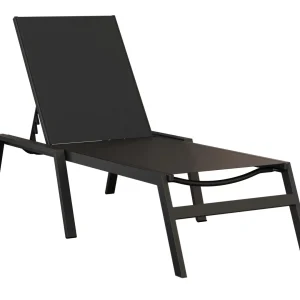 Vida Aluminum+Sling Chaise Lounge by Berlin Gardens