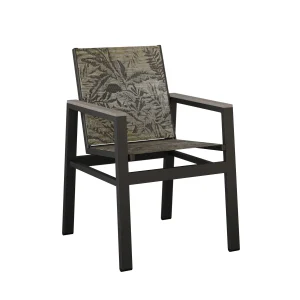 Vida Aluminum+Sling Dining Chair by Berlin Gardens