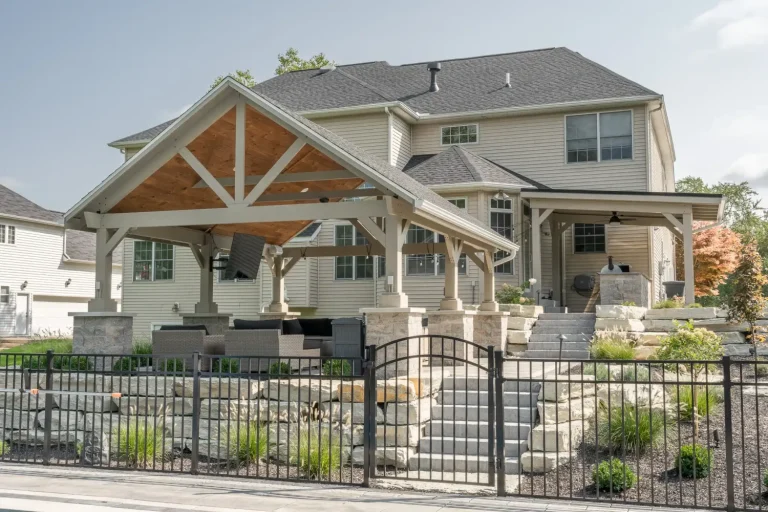 Breckenridge Treated Wood Pavilion from Berlin Gardens