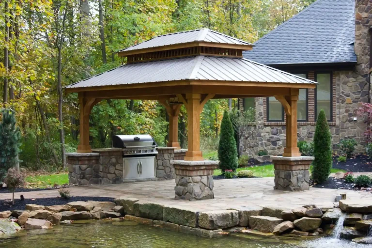 Cascade Treated Wood Pavilion from Berlin Gardens