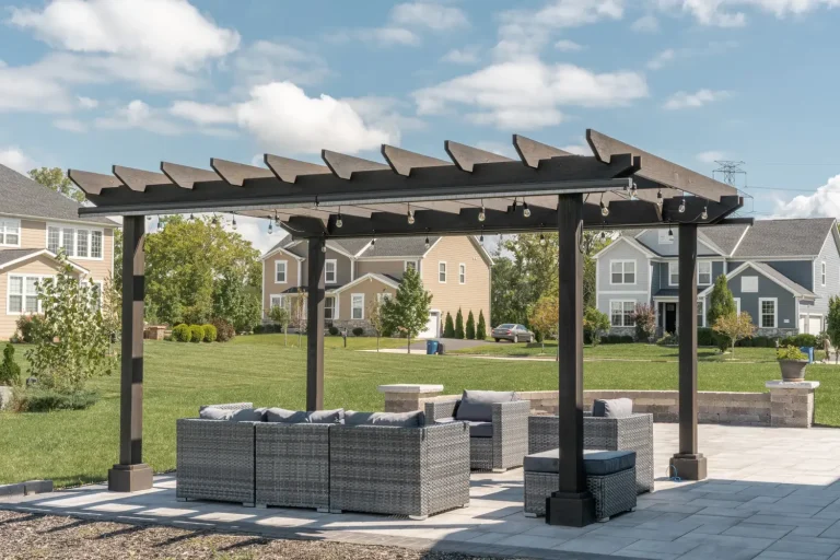 Mendoza Treated Wood Pergola from Berlin Gardens