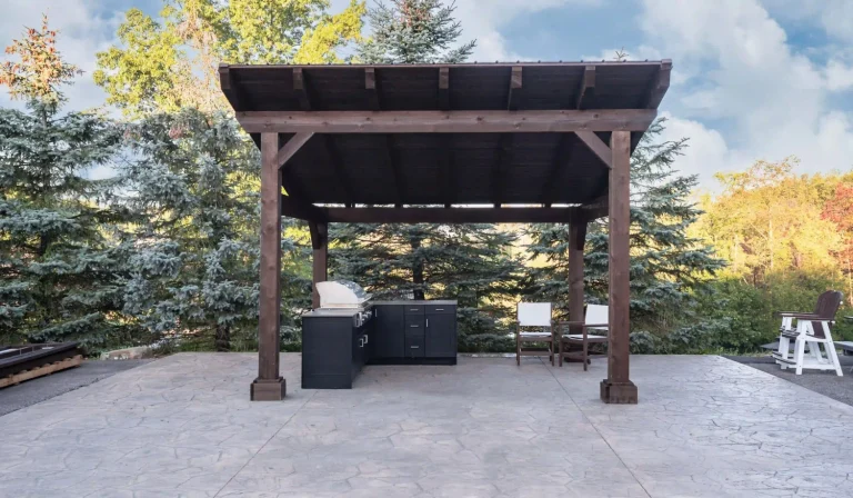 Norwood Rough Sawn Wood Pavilion from Berlin Gardens