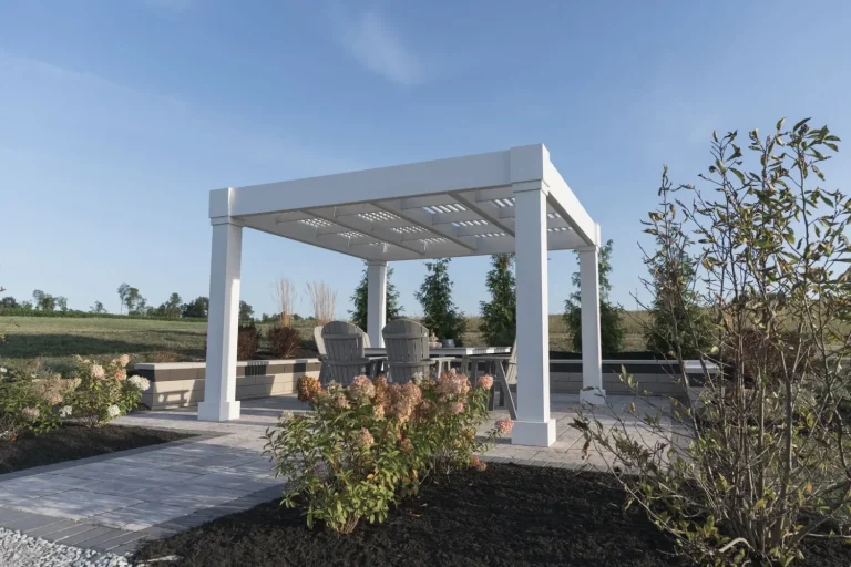 Porter Cellular PVC Pergola from Berlin Gardens