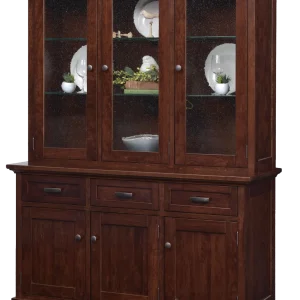 Amish Arlington 2 Door Hutch, Base Only
