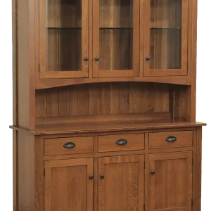 Amish Sara Ann 3 Door Hutch, Base Only