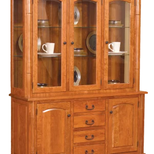 Amish Concord 3 Door Hutch, Top Only