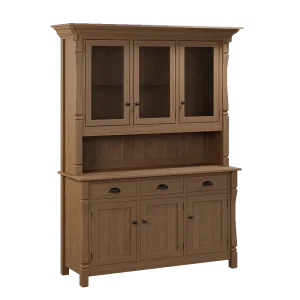 Amish Ashville 2 Door Hutch, Top Only