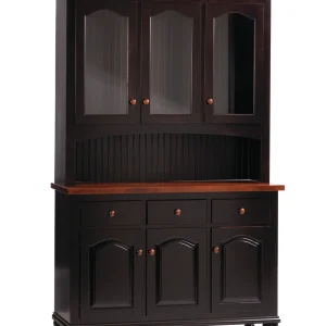 Amish Olympia 3 Door Hutch, Base Only