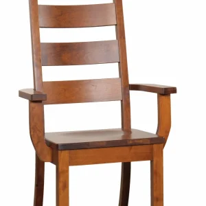 Amish Sadler Mission Arm Chair