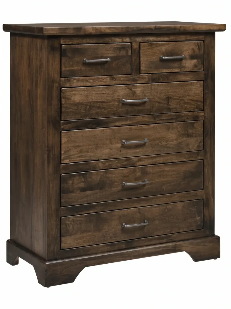 Amish Kimberley Solid Hardwood Bedroom 6-Drawer Chest