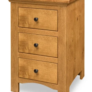 Canton 3-Drawer Nightstand
