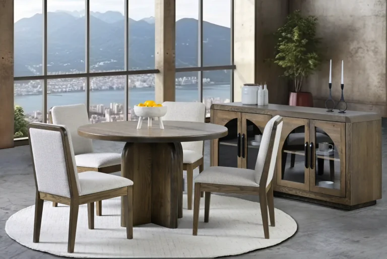 Amish Durham Single Pedestal Solid Hardwood Dining Table