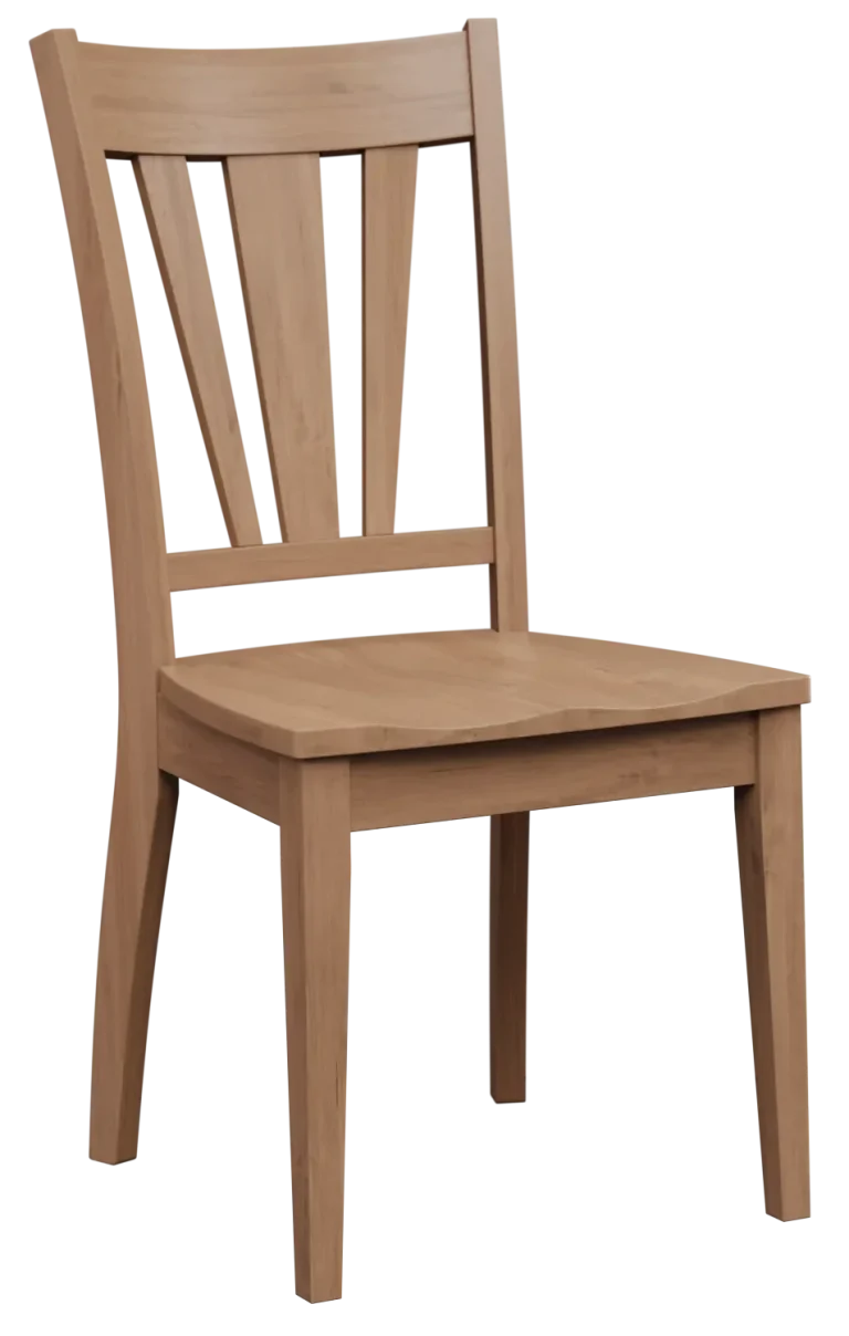 Amish Dayton Solid Hardwood Dining Side Chair