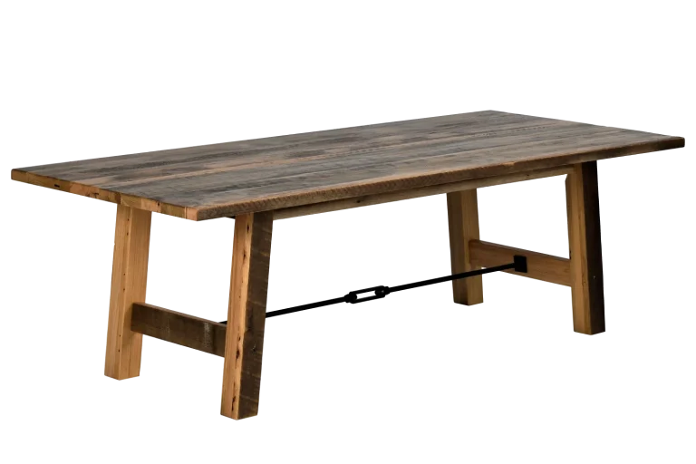 Amish Cleveland Solid Hardwood Dining Table