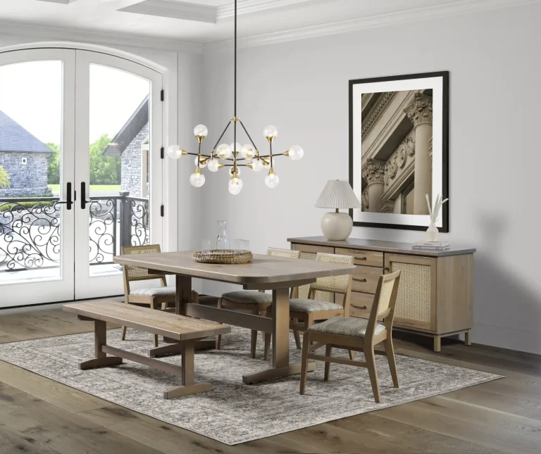 Amish Provence Solid Hardwood Dining Table