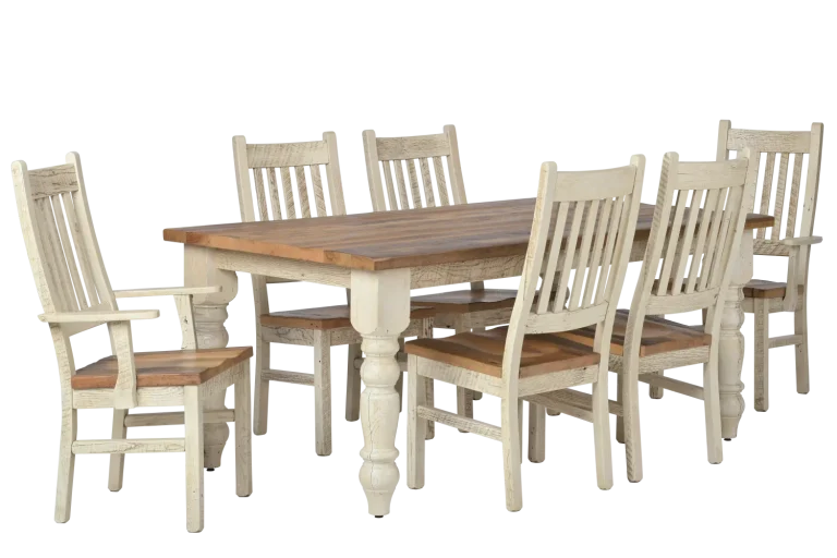 Amish Farmhouse Solid Hardwood Dining Table