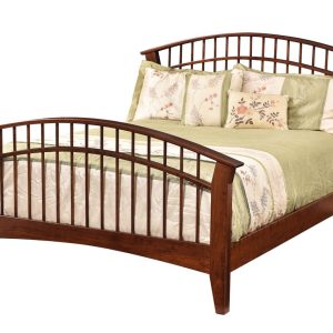 Amish Arch Spindle Bed