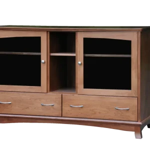Amish Crescent 60″ Plasma TV Stand