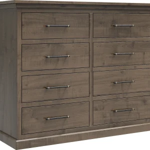 Amish Santorini Solid Hardwood Bedroom 8-Drawer Dresser