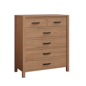 Amish Amanda Solid Hardwood Bedroom 6-Drawer Chest