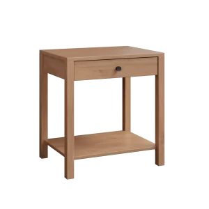 Amish Amanda Solid Hardwood Bedroom 1-Drawer Nightstand