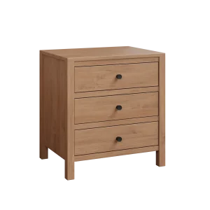 Amish Amanda Solid Hardwood Bedroom 3-Drawer Nightstand