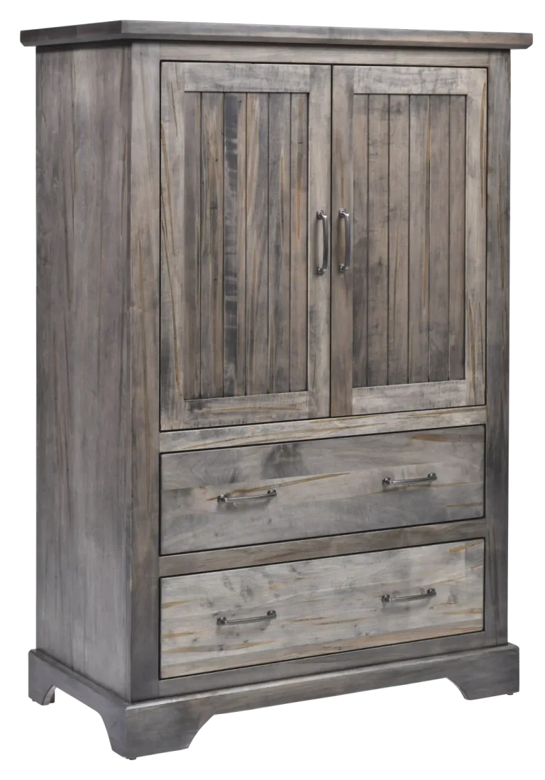 Amish Kimberley Solid Hardwood Bedroom Armoire