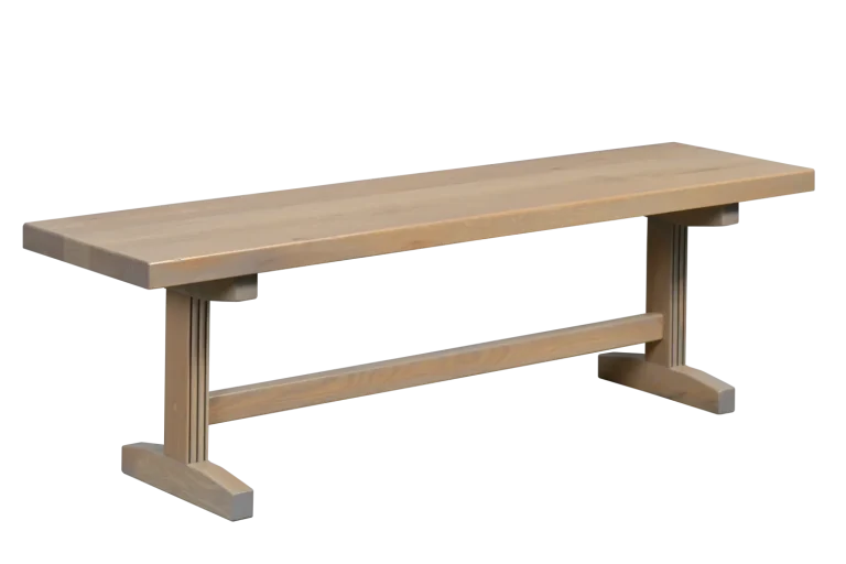 Amish Provence Solid Hardwood Dining Bench