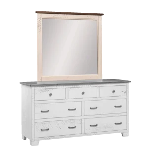 Amish Easy Tymes Double Dresser Mirror Only