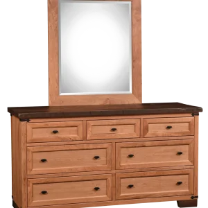 Amish Farmhouse Heritage Double Dresser Only