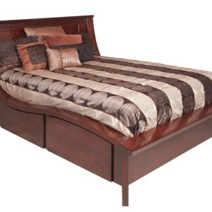 Amish Kingston Wave Bed